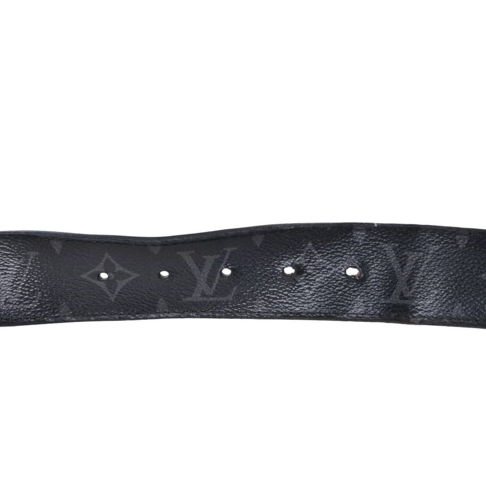 美品 ルイヴィトン ベルト リバーシブル モノグラム LVイニシャル