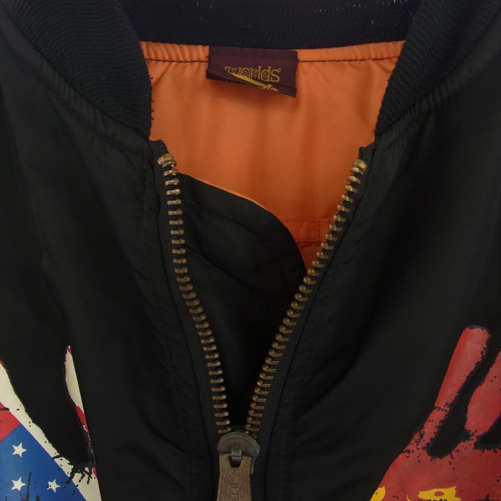 ワールズエンド Worlds end × ALPHA アルファ 90s MA-1 Bomber