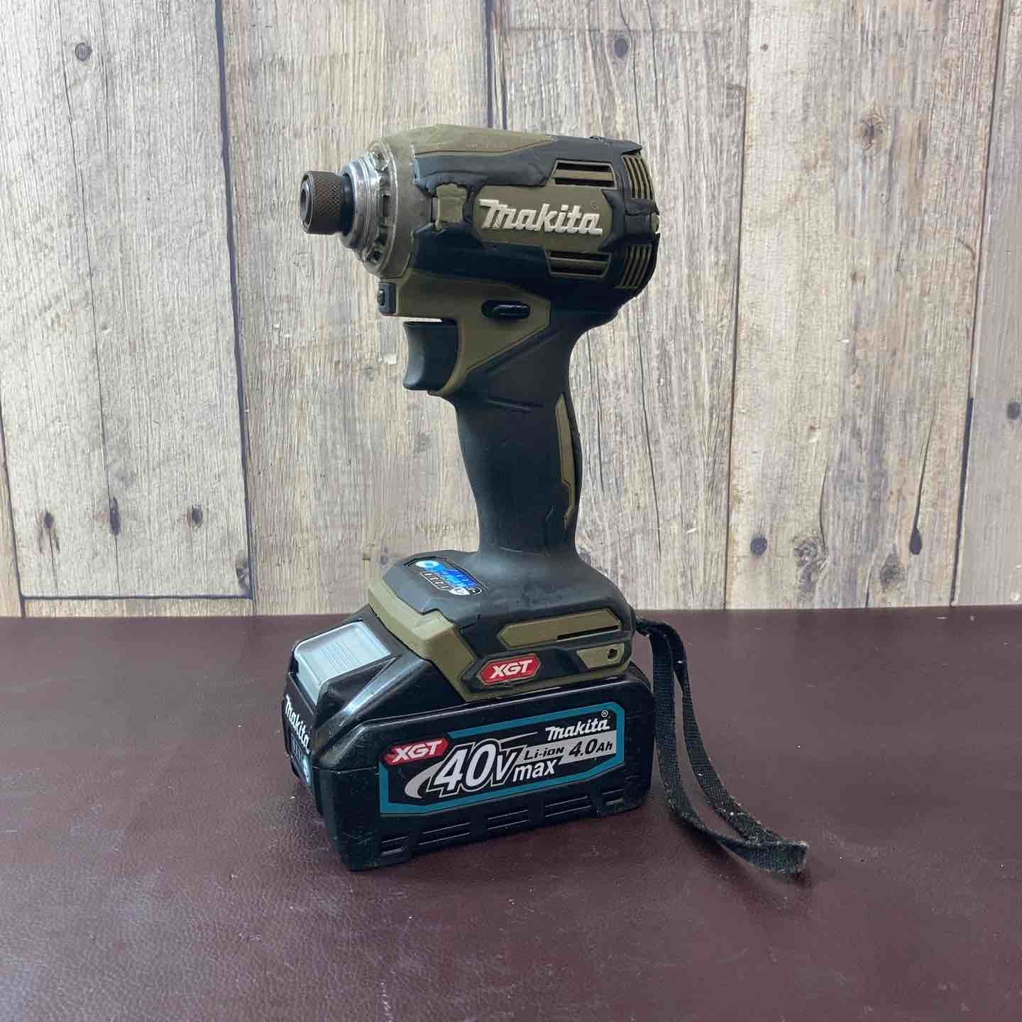 品 マキタ makita インパクトドライバー TD001DZO バッテリーBL4040付属 東大和店