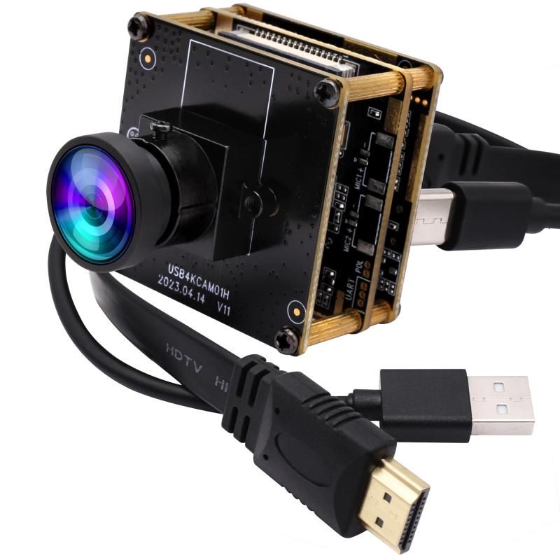 Amazon.co.jp: ELP HDMI USB 4K カメラ Type-C HDMI 同時出力 PC