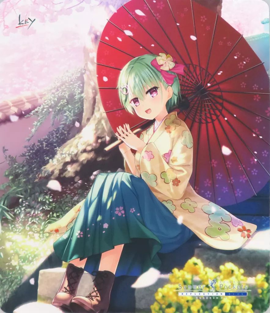 中古】デスクマット 野村美希 2021 key Calendar デスクマット