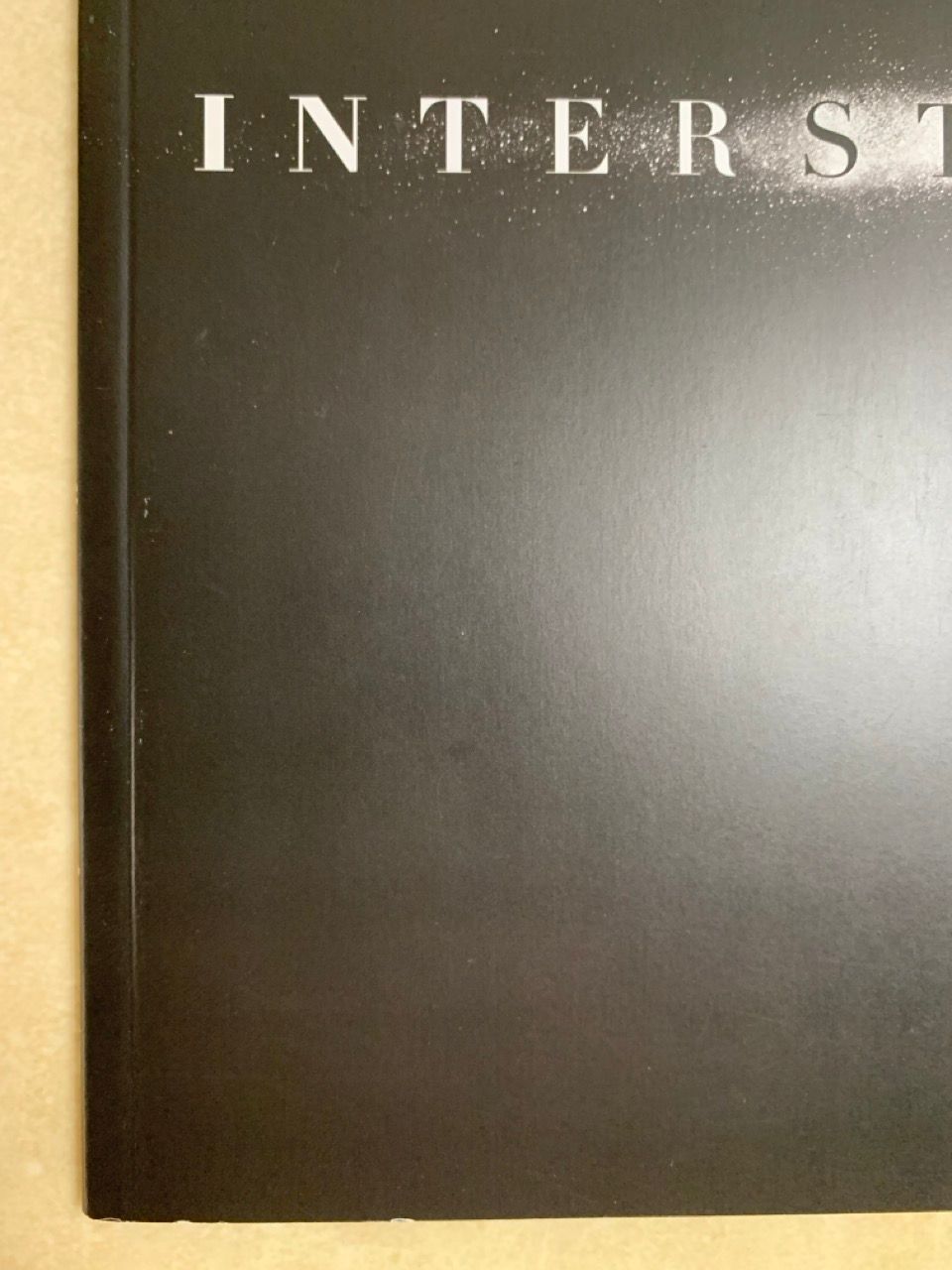 パンフレット インターステラー INTERSTELLAR クリストファー