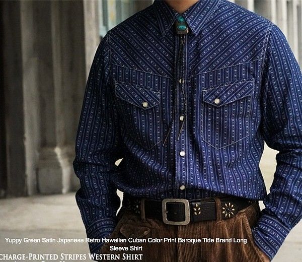 本格派 ヴィンテージ 復刻 6oz インディゴ染 ウエスタンシャツ 藍染 サイズS～2XL メンズ ロカビリー レトロ デニム ブルー MZT559