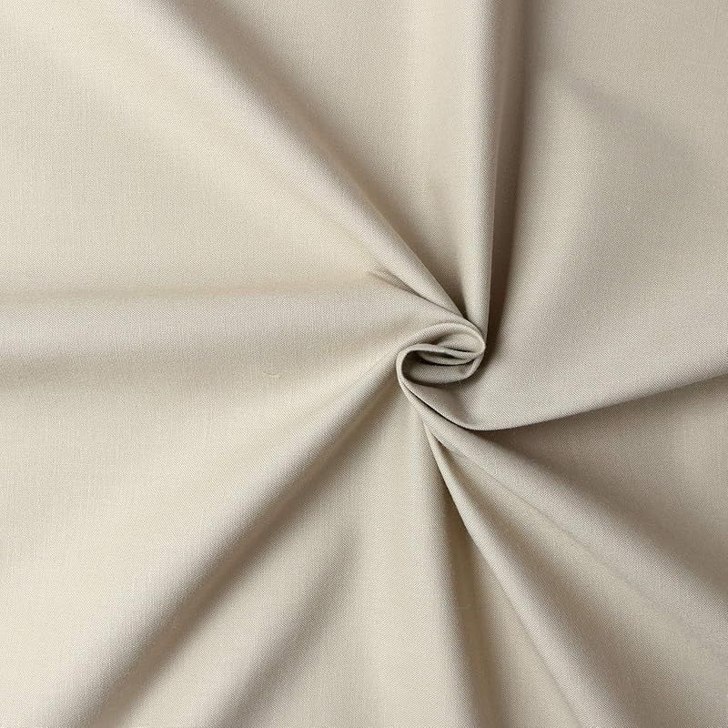 日本紐釦貿易 Nippon Chuko エイティスクエア 無地 生地 綿 シャーティング サンドベージュ ベージュ系 巾約108cm×9m切売カット KD4630-306-9M