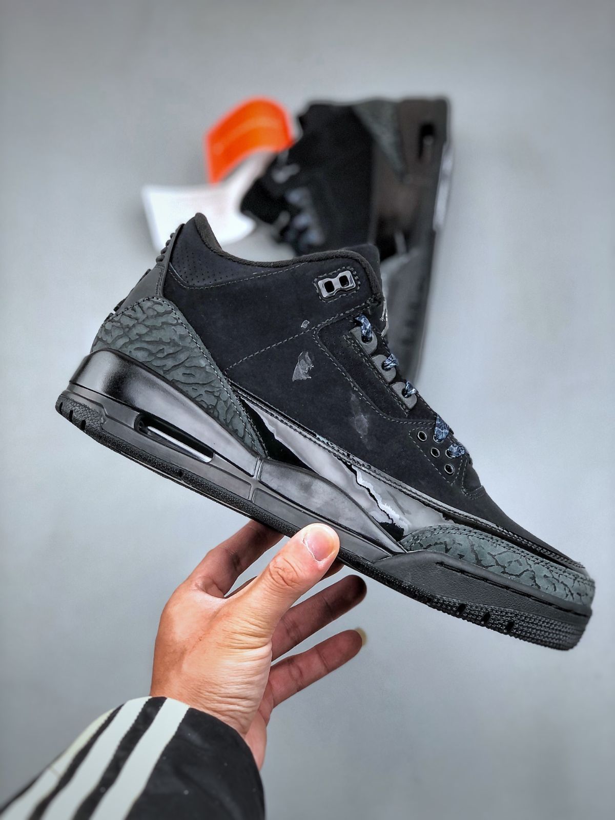極美品 NIKE ナイキ エア ジョーダン 3 ブラックキャット 28.5㎝ 1/11発売｜Nike Air Jordan 3 Retro 