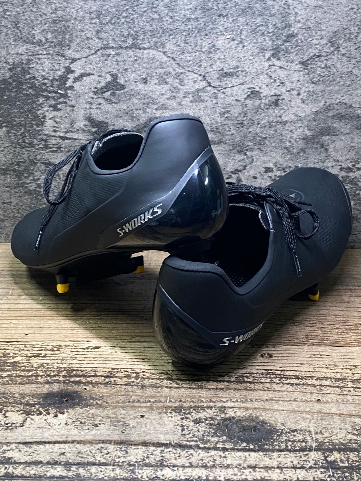 JJ906 スペシャライズド SPECIALIZED S-WORKS TORCH LACE ビンディングシューズ EU42.5 SPD-SL ブラック