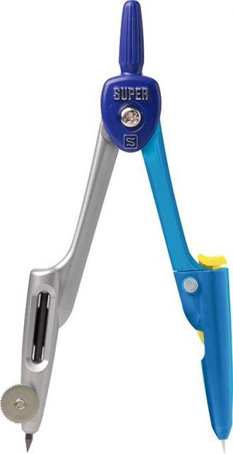 まとめ）ソニック スーパーコンパス はりINパス 2MM芯用 青 SK-669-B 【×30