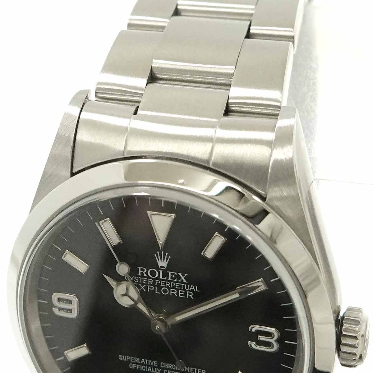 中古エクスプロ—ラ—/ブラック文字盤/アナログ自動巻き 中古エクスプロ—ラ—/ブラック文字盤/アナログ自動巻き 中古エクスプロ