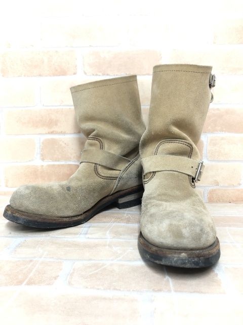 REDWING レッドウィング ENGINEER BOOT エンジニアブーツ 8268 ベージュ US9 111427130