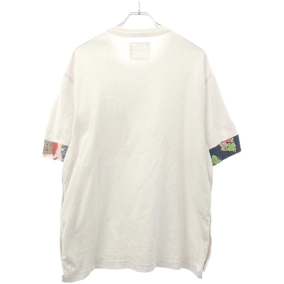 sacai 21ss archive mix Tシャツ 白2 紙タグあり sacai 21ss archive mix Tシャツ 白2 紙タグ付