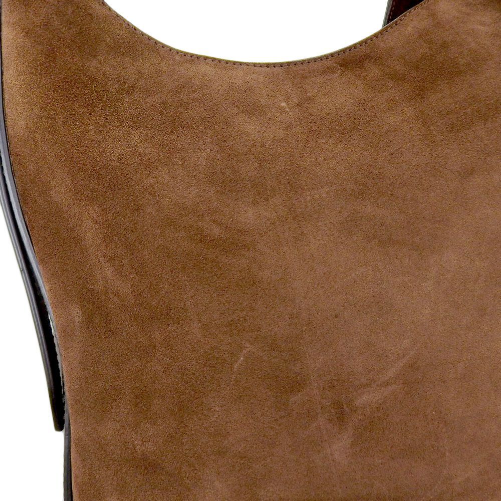 超美品 トッズ TOD'S オーボエ スモール スエード レザー ショルダー