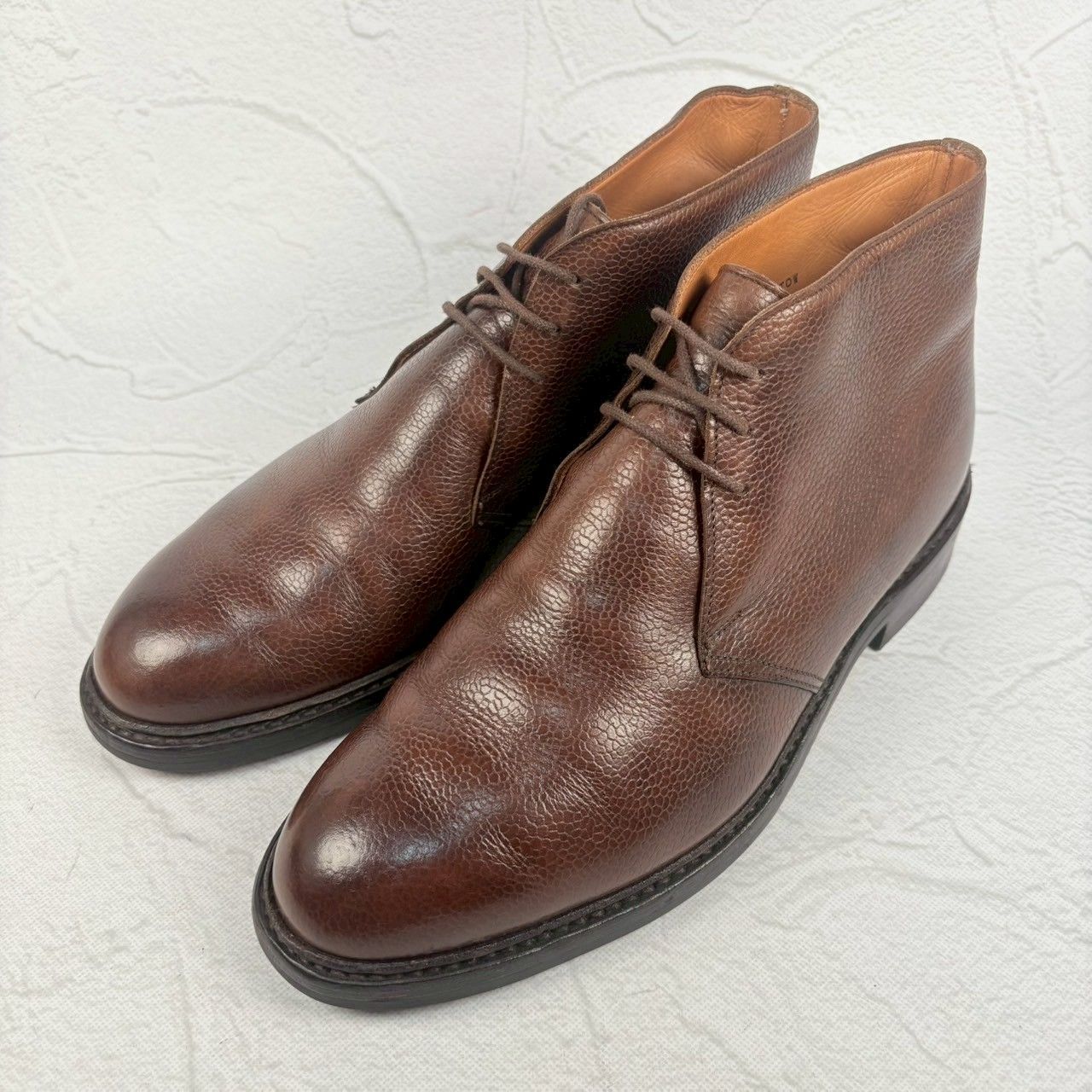 Crockett-Jones クロケットアンドジョーンズ CHEPSTOW チェプストウ チャッカ ジョージ 茶 7.5