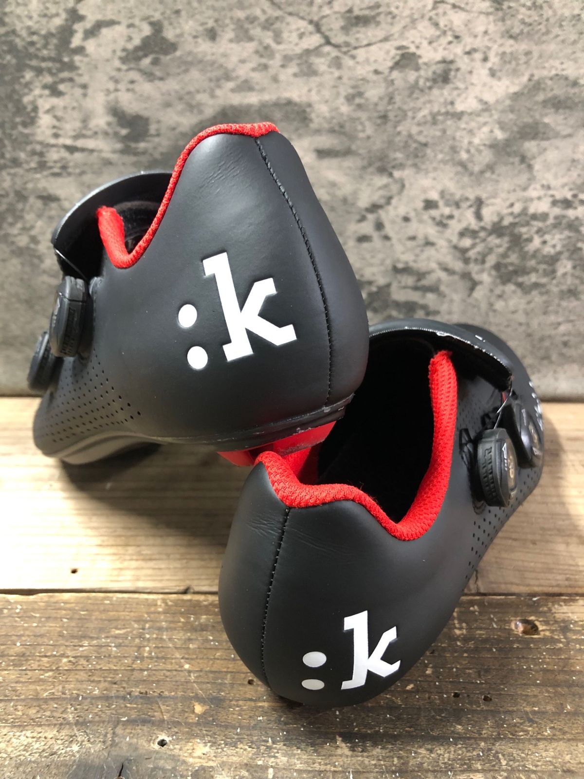 IR961 フィジーク fizik R1B ビンディングシューズ SPD-SL 黒赤 EU39.5 