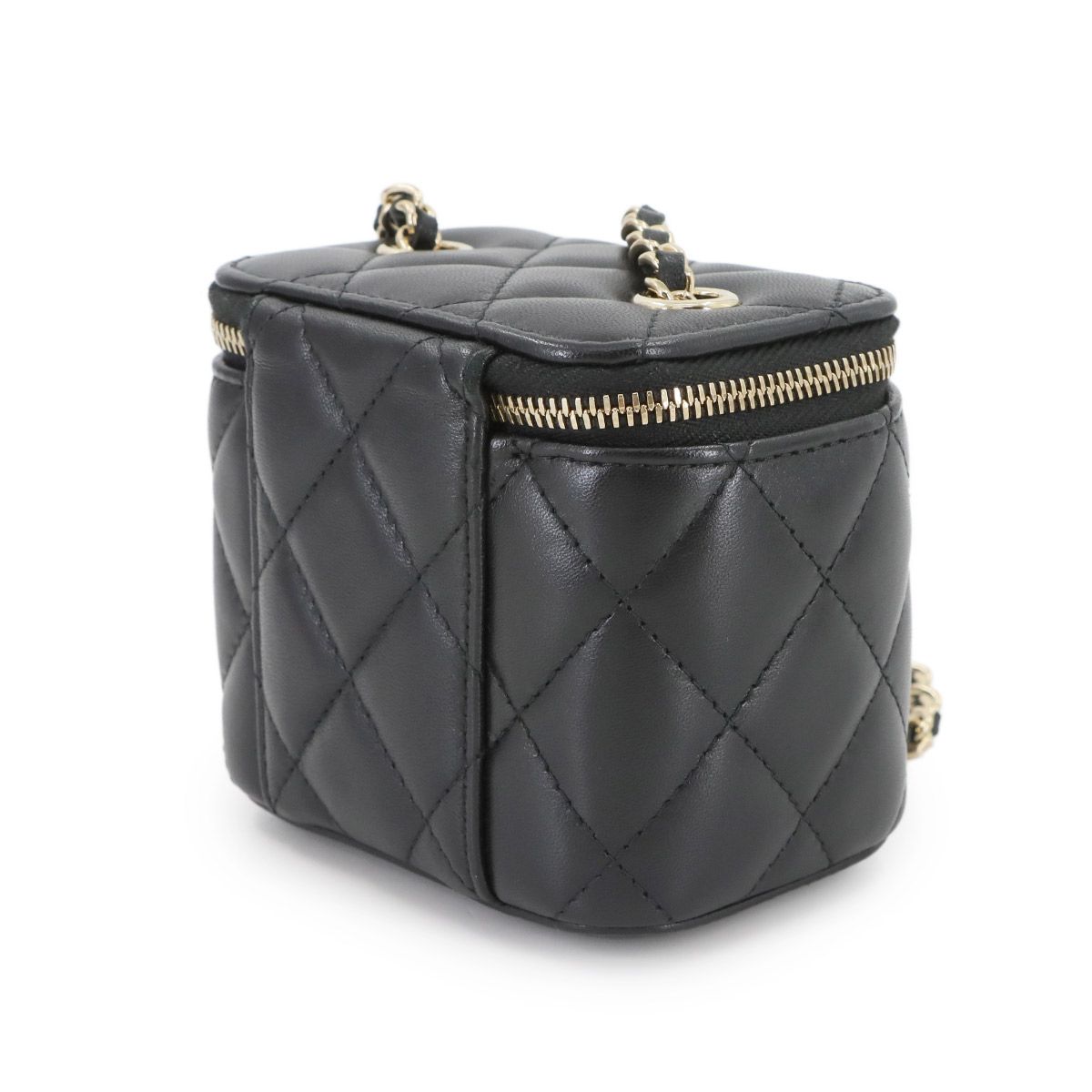 【極美品】CHANEL シャネル マトラッセ バニティバッグ ラムスキン CHANEL 【新品同様】シャネル マトラッセ ココボール ミニ
