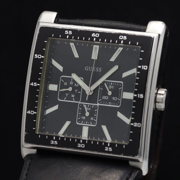 稼動 バーバリー QZ 11600G ブラック×シェル文字盤 ラウンド メンズ