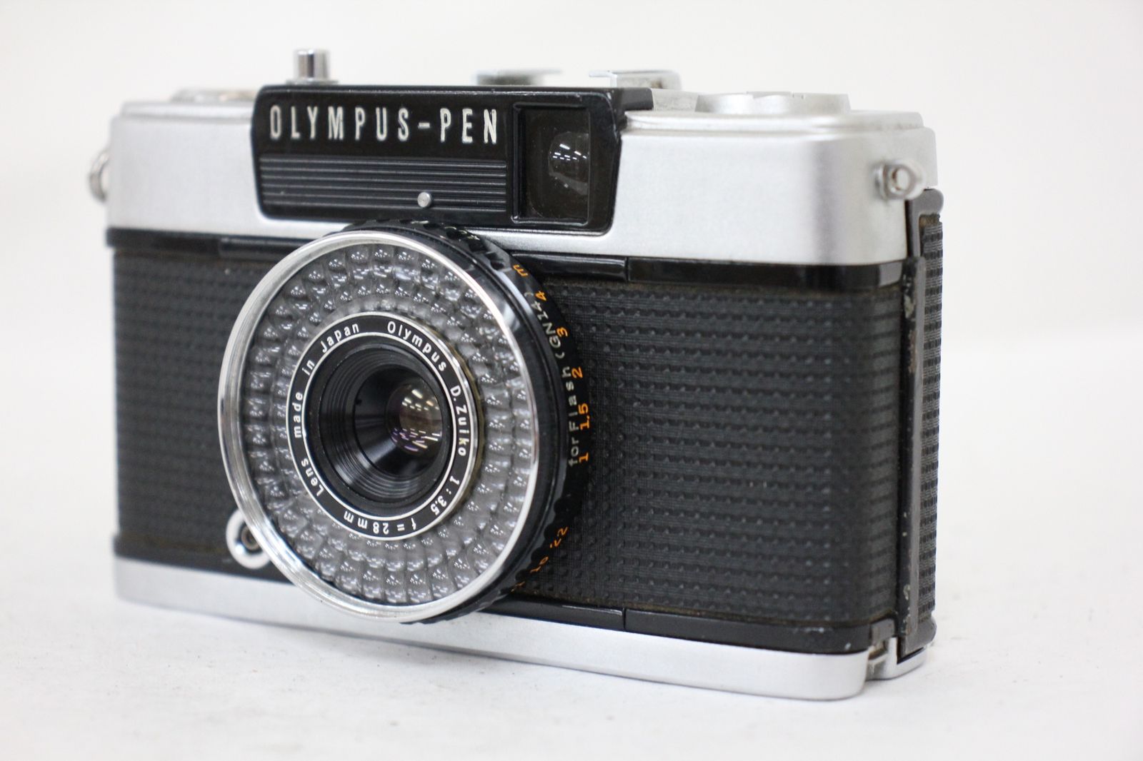 返品保証 オリンパス Olympus-PEN EE-3 D.Zuiko 28mm F3.5 カメラ e2683
