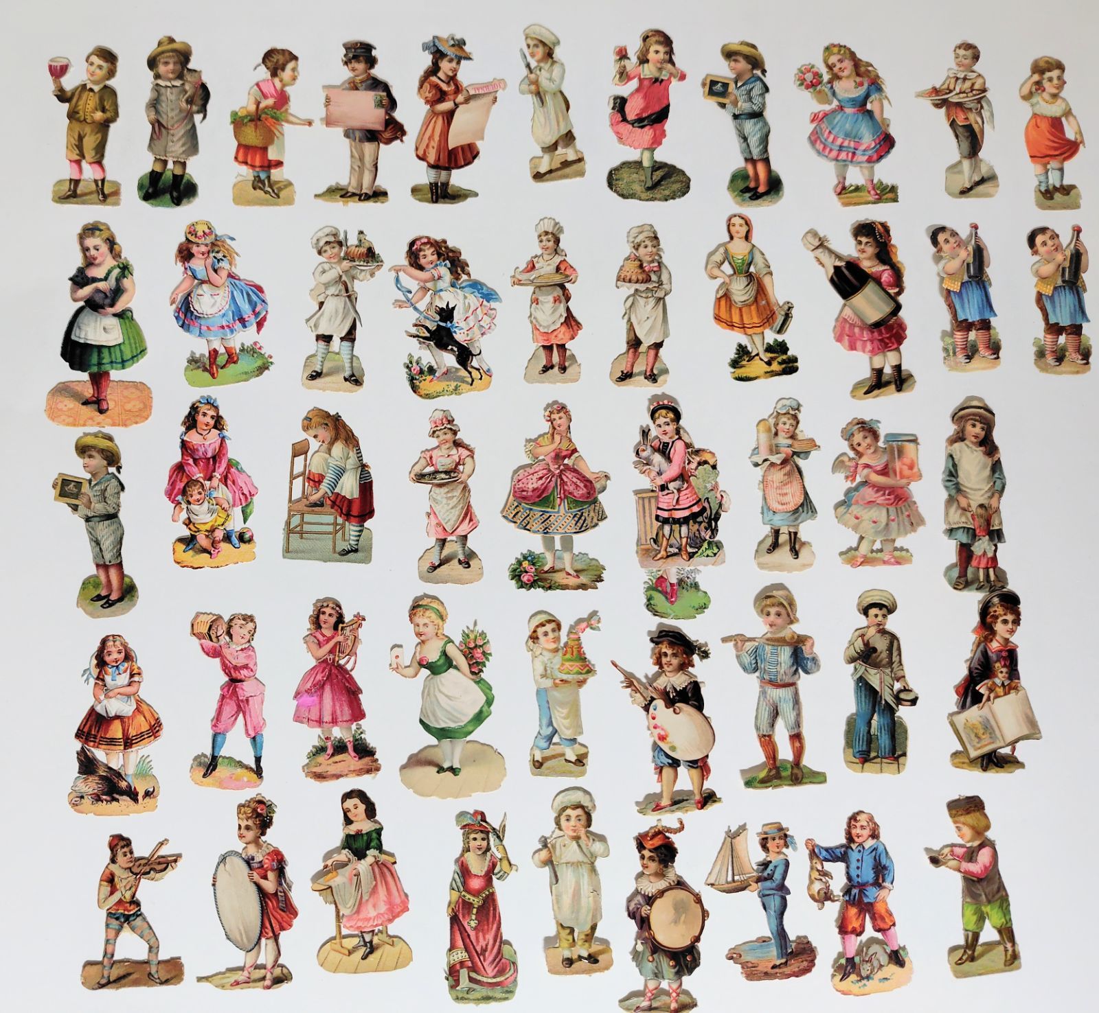 フランス アンティーク クロモス 3 47枚 ヴィンテージ - メルカリ