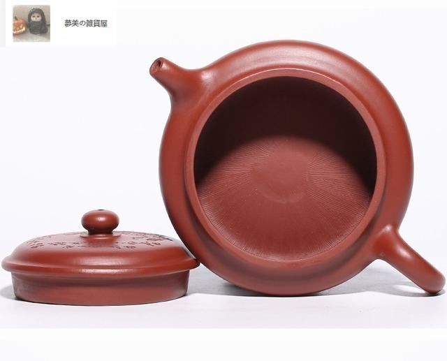 ♦中国 宜興窯 紫砂 貼花文様 茶壺 茶道具 煎茶道具１式 未使用 美品 骨董品 ♢中国 宜興窯 紫砂 貼花文様 茶壺 茶道具 煎茶道具1式 未使用