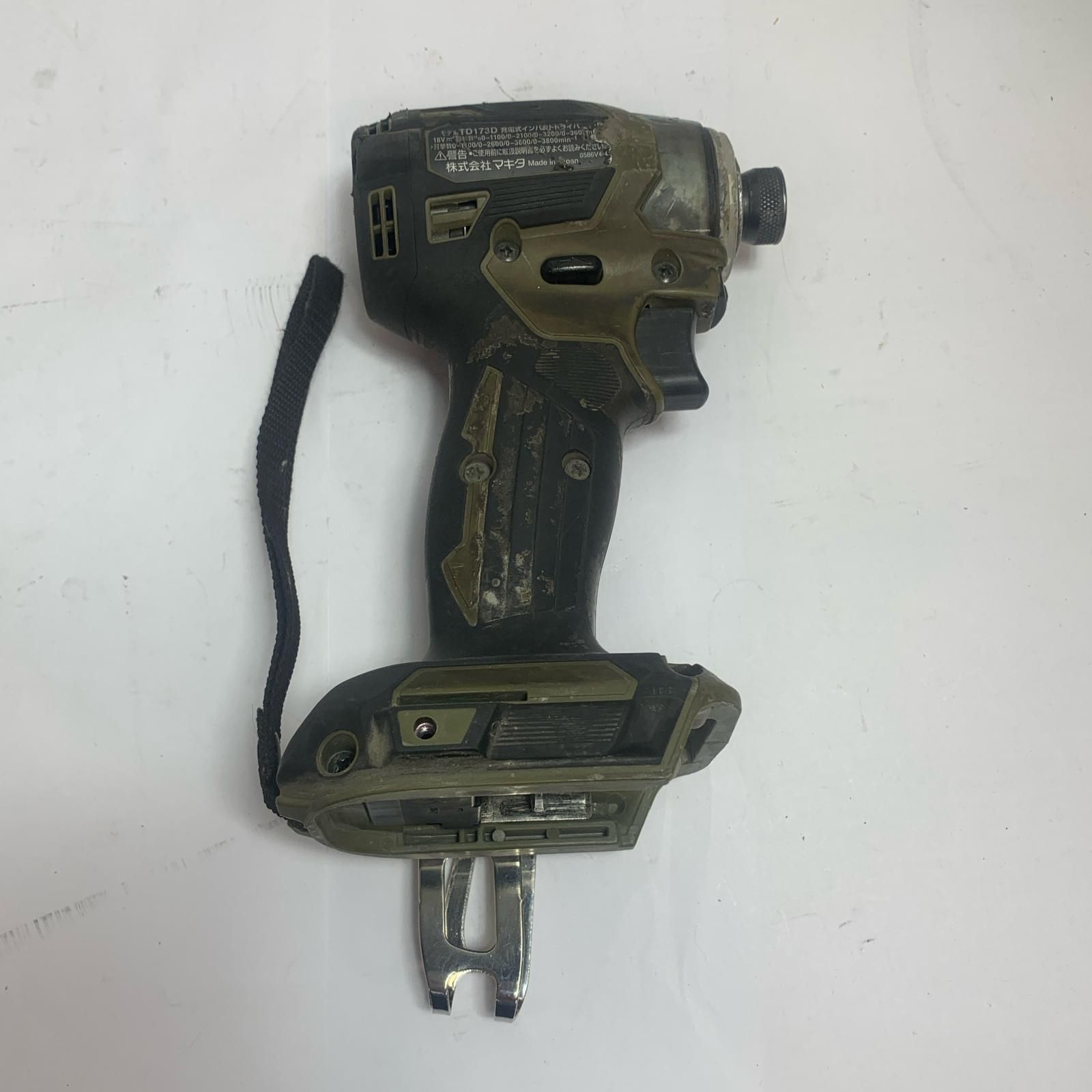 ♭♭MAKITA マキタ 充電式インパクトドライバ 本体のみ 18V TD173D オリーブ