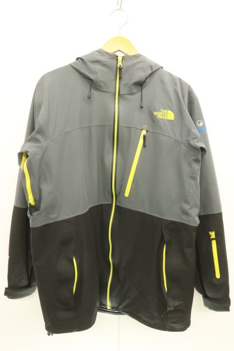 【中古】 THE NORTH FACE メンズマウンテンパーカー M OUT OF BOUNDS INSULATION JKT THE NORTH FACE M 黒 ブラック グレー 灰 ロゴ