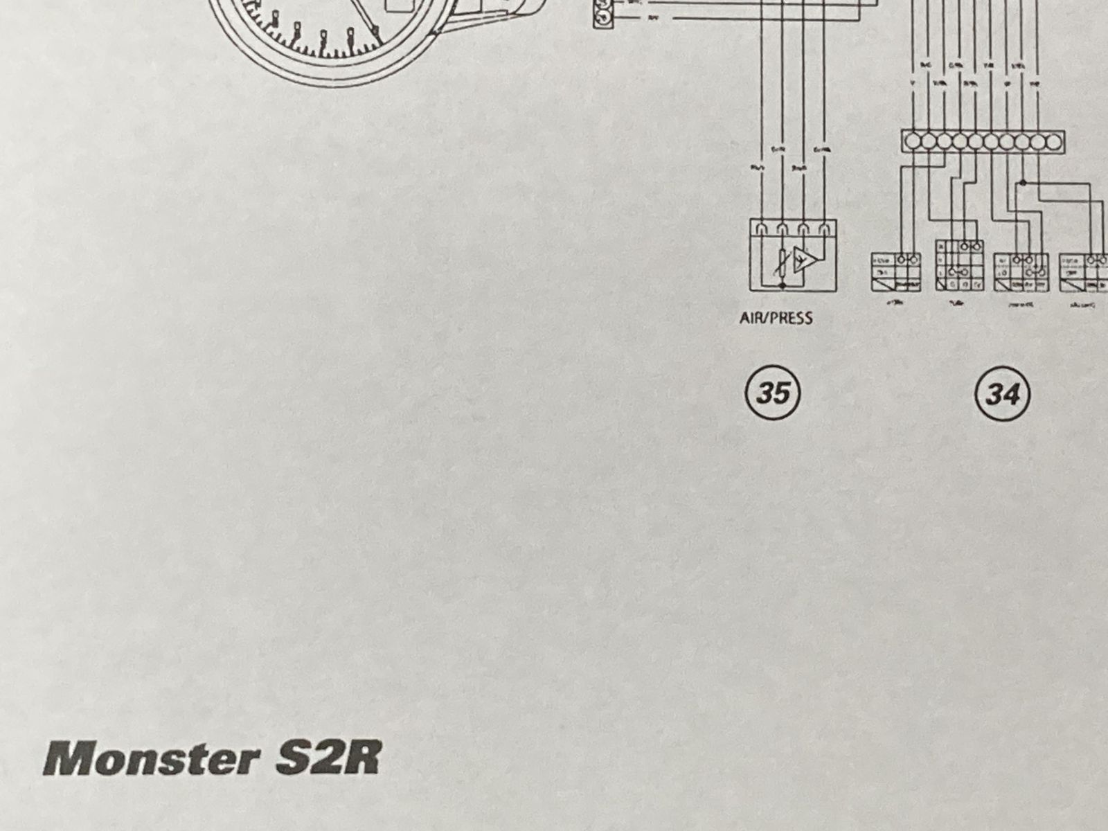 モンスターS2R ダーク 取扱説明書 ドゥカティ 正規 中古 バイク 整備書