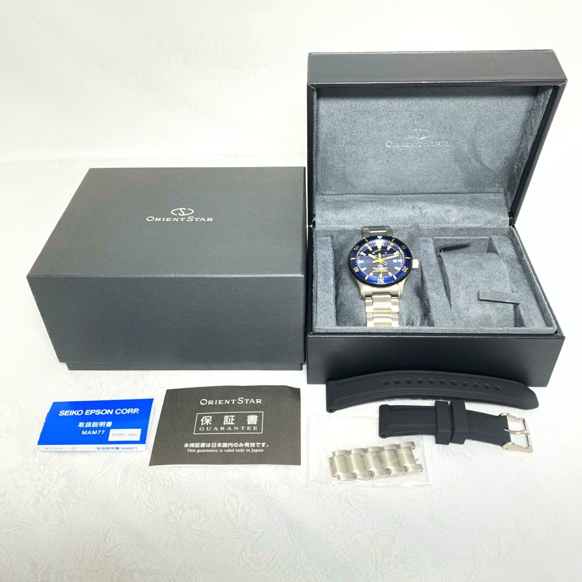 世界数量限定1,200本 Orient Star RK-AU0304L 世界数量限定1,200本 Orient Star RK-AU0304L - メルカリ