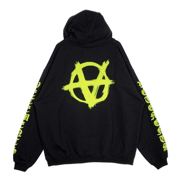 VETEMENTS ヴェトモン 22AW Double Anarchy Hoodie ダブルアナーキー 