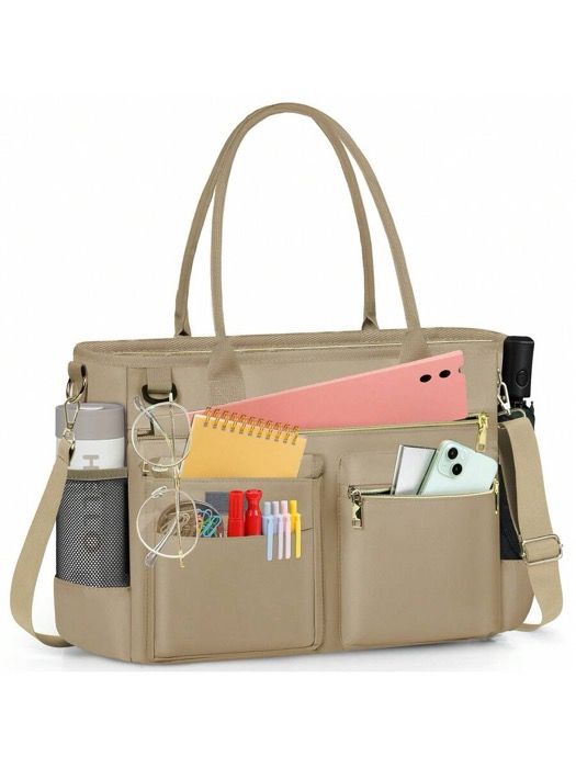 バッグ レディース トートバッグ 15.6インチ ラップトップバッグ レディース ワーク ティーチャートートバッグ ナース バッグ プロフェッショナル ラップトップトート コンピューターメッセンジャーショルダーバッ