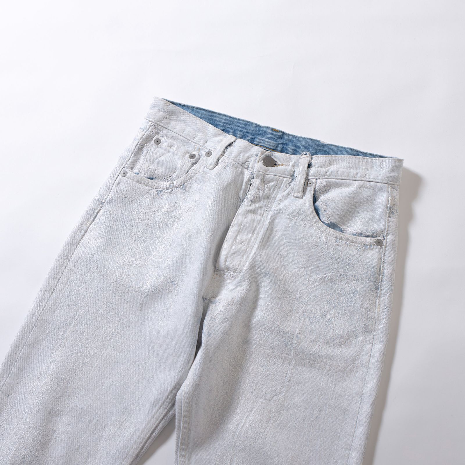 メゾンマルジェラ Maison Margiela ペンキデニム ビアンケット
