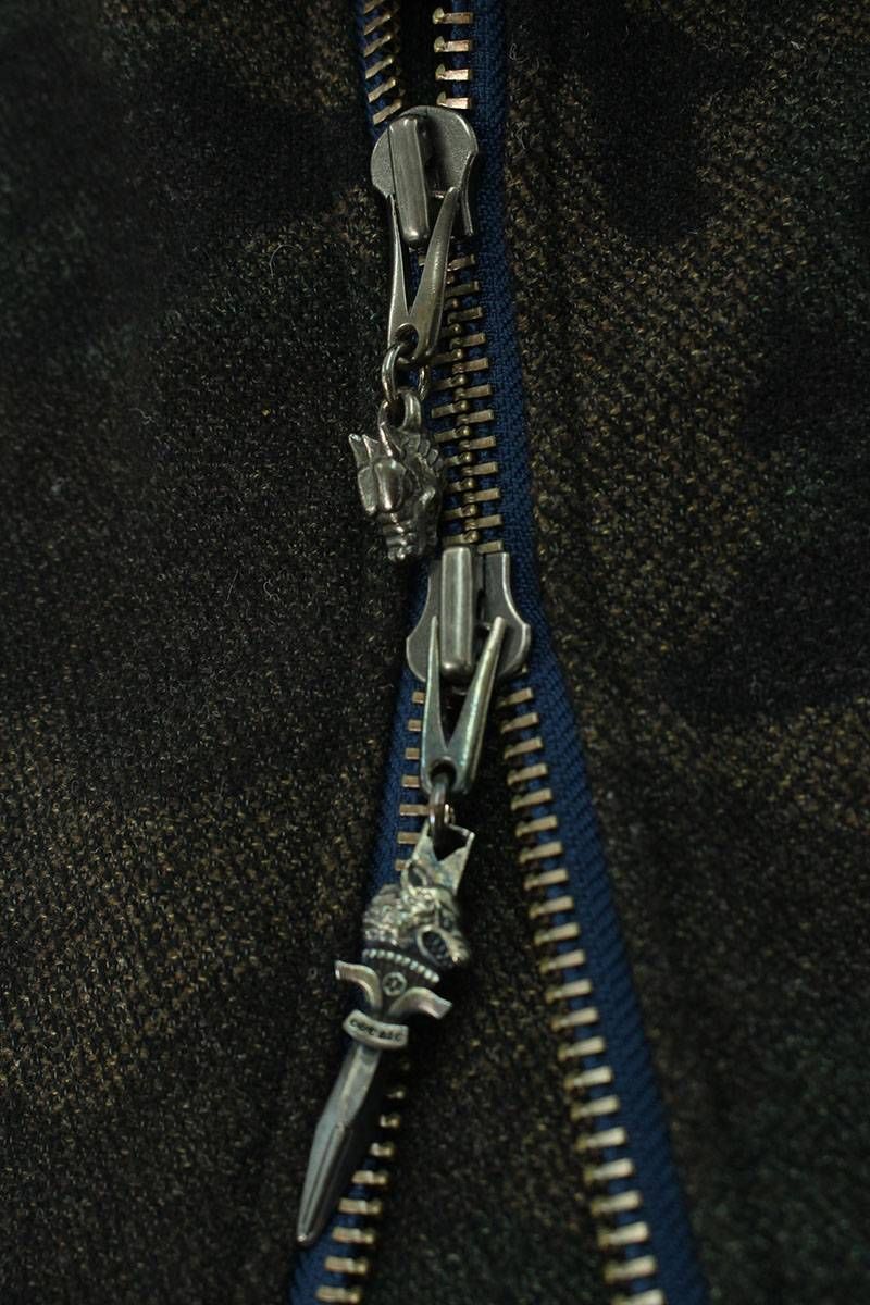 ヨウジヤマモトプールオム 14AW HF-Y03-128 カモフラウールライダース