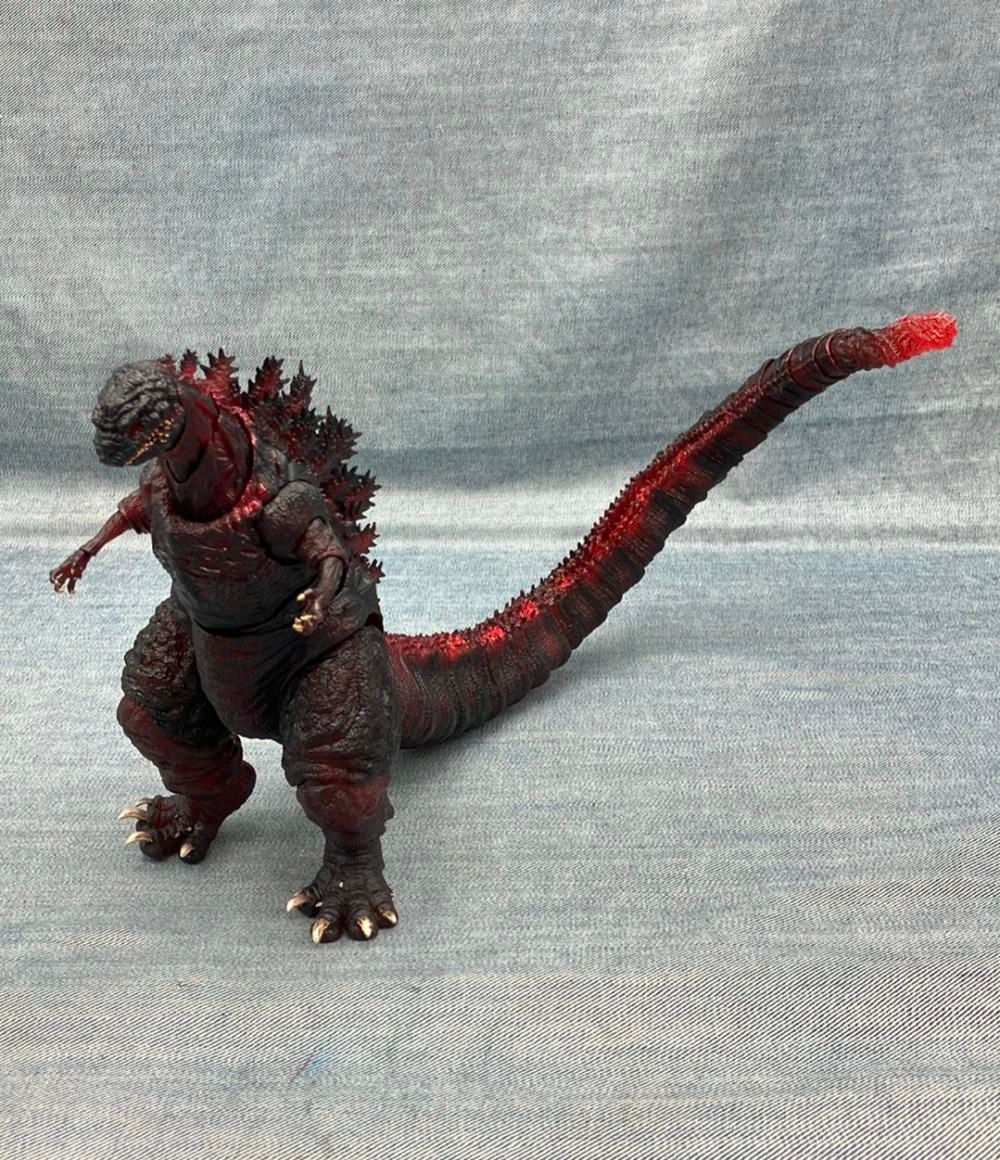 シン ゴジラ フィギュア S.H.MonsterArts ゴジラ 2016 第4形態 夜間戦闘Ver. バンダイ