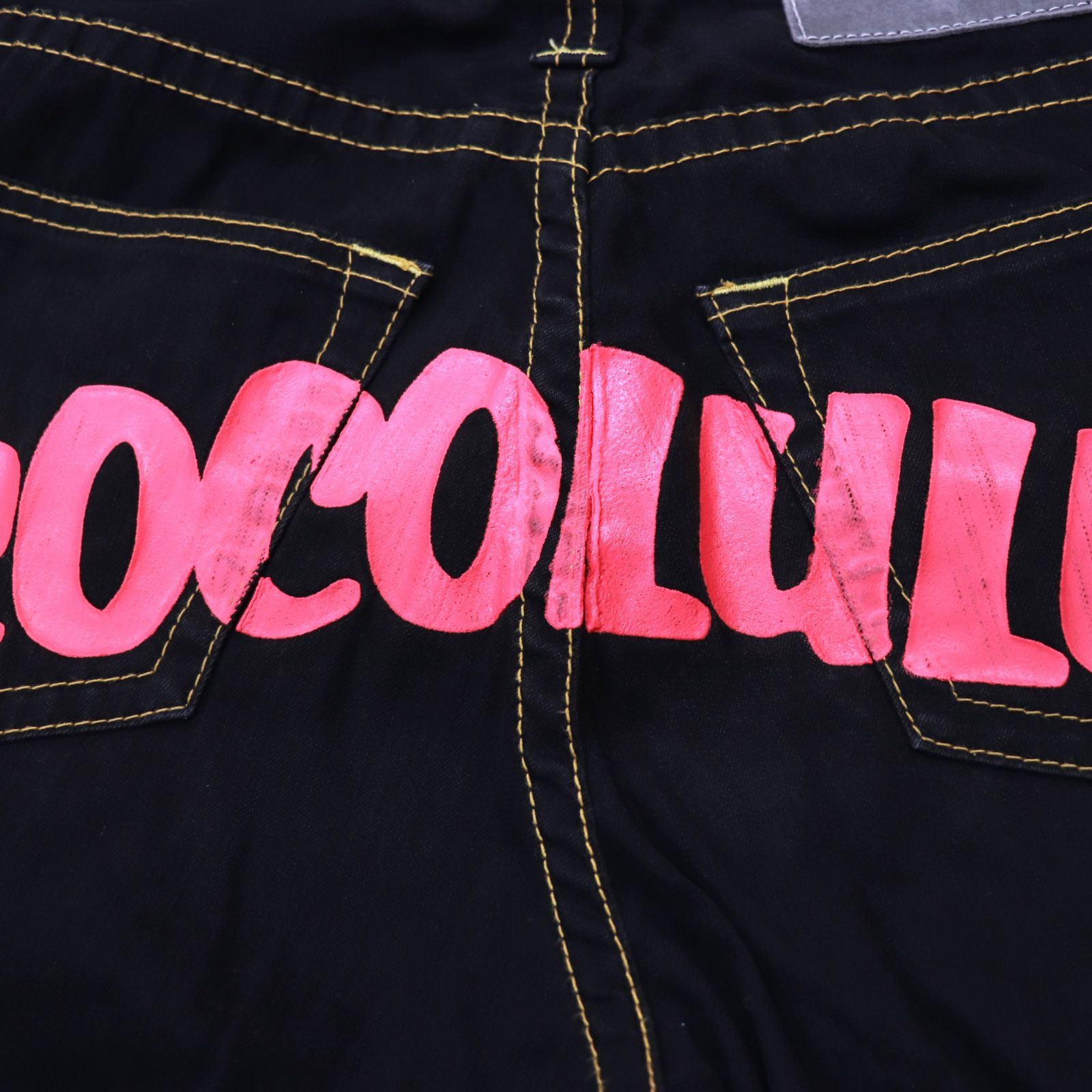 COCOLULU ココルル ブラックデニム 25インチ ケツルル 平成ギャル