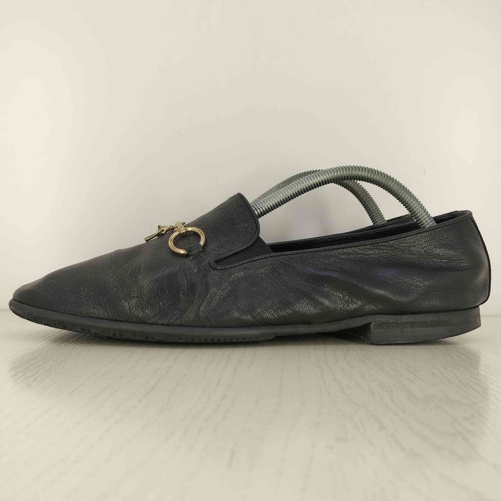 ニードルズ Needles Heeled Opera Bit Vamp レザー ビット