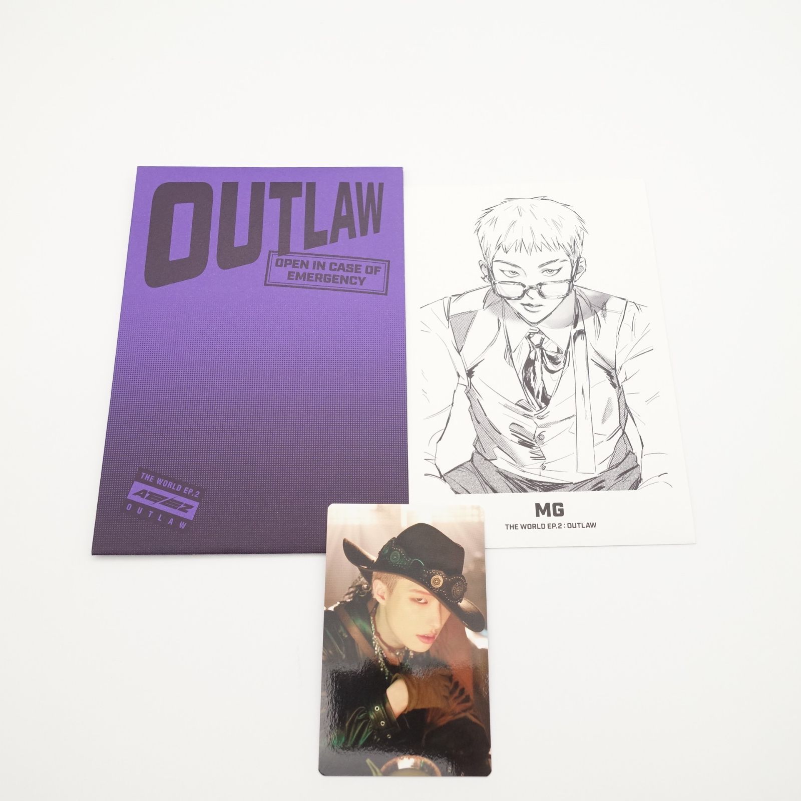 ATEEZ THE WORLD EP.2 : OUTLAW ミンギ MinGi UNIVERSAL MUSIC STORE