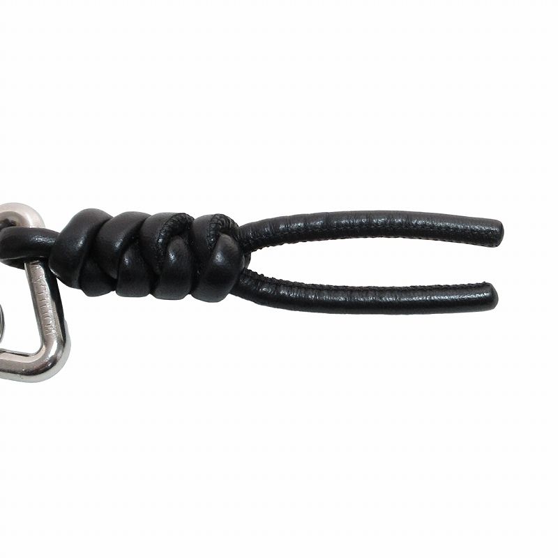 ボッテガヴェネタ BOTTEGA VENETA 美品 トライアングルキーリング キー