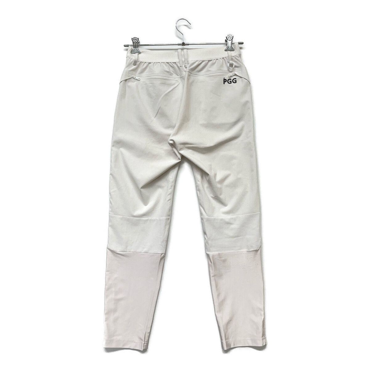 ◆ PGG ピージージー　ゴルフ　レディース　パンツ　ホワイト 中古 レディース ピージージー PGG パンツ 1(M) 白 ホワイト