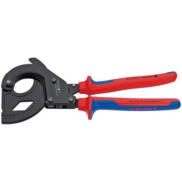 KNIPEX クニペックス 9532-315A ラチェットケーブルカッター SWA用