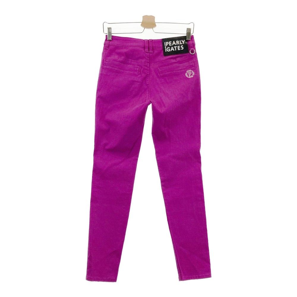 パーリーゲイツ レディースパンツ ダークグレー 89刺繍 レディース