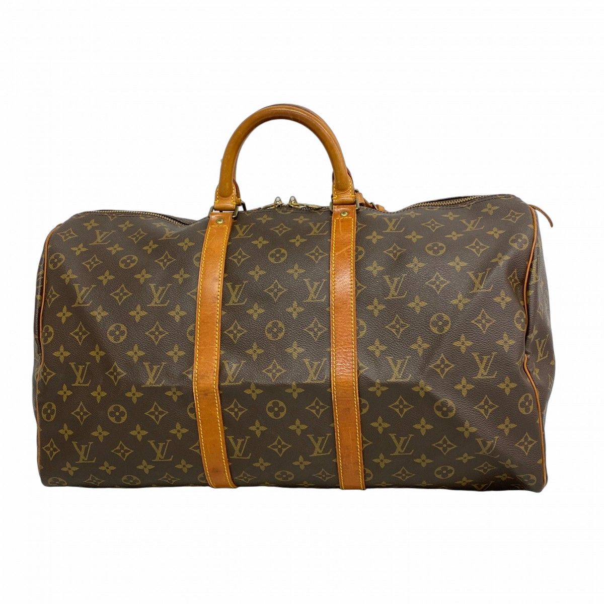 5mb2188-h ルイヴィトン ボストンバッグ モノグラム キーポル50 M41426 ブラウン メンズ レディース ユニセックス