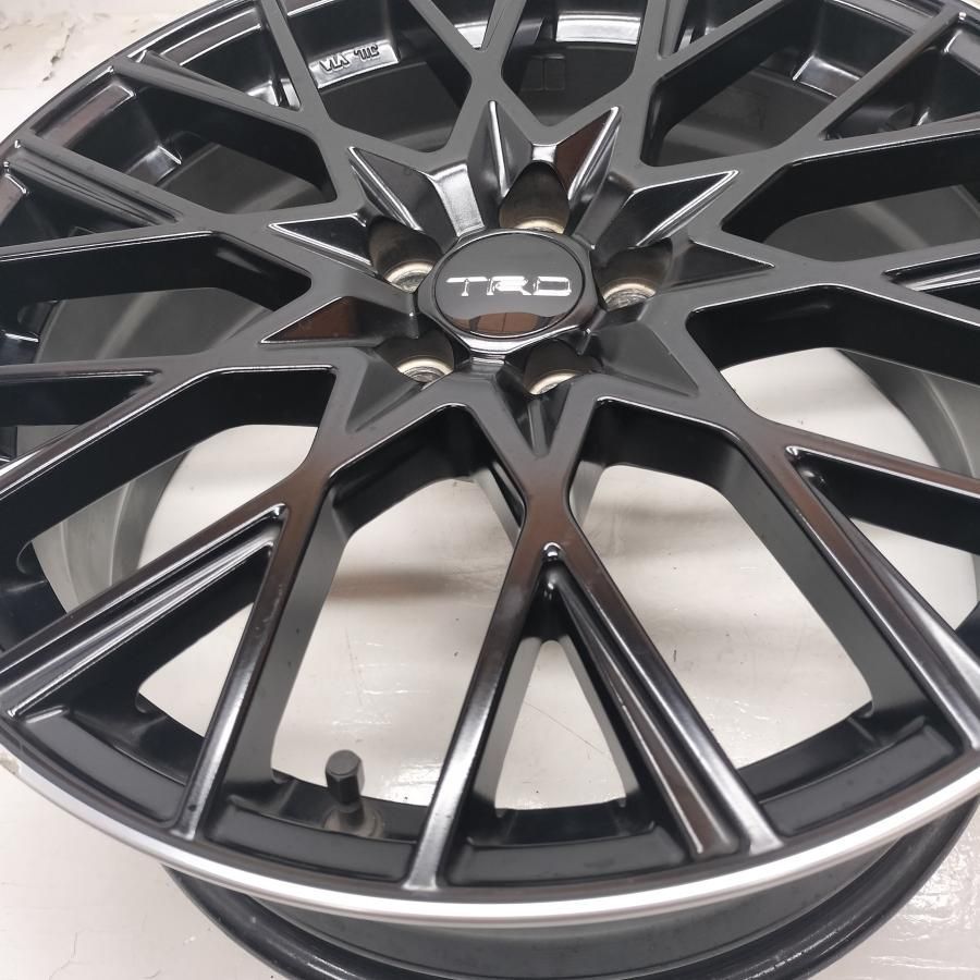 ◆配送先指定あり◆ ホイール 1本 18x7.5J ENKEI TRD トヨタ 純正 5H -100 Offset 48 1本のみ プリウス 等 ～本州 四国は ～