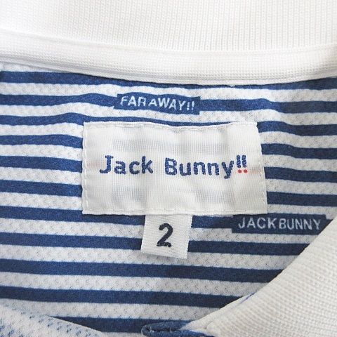 PEARLY GATES - パーリーゲイツ ジャックバニー ポロシャツ 半袖 2024 ブルー ホワイト 2 楽天市場】【PREMIUM-SALE 30%OFF】Jack Bunny!! by PEARLY
