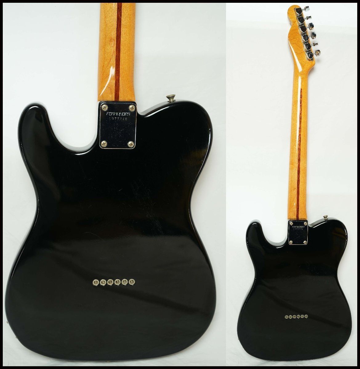 ☆FERNANDES☆THE REVIVAL RTE-45 '76 MODEL TELECASTER BLACK 日本製