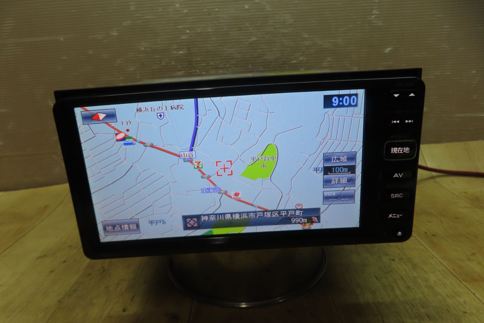 日産純正 MM112-W ワンセグ Bluetooth内蔵 2015年マップ