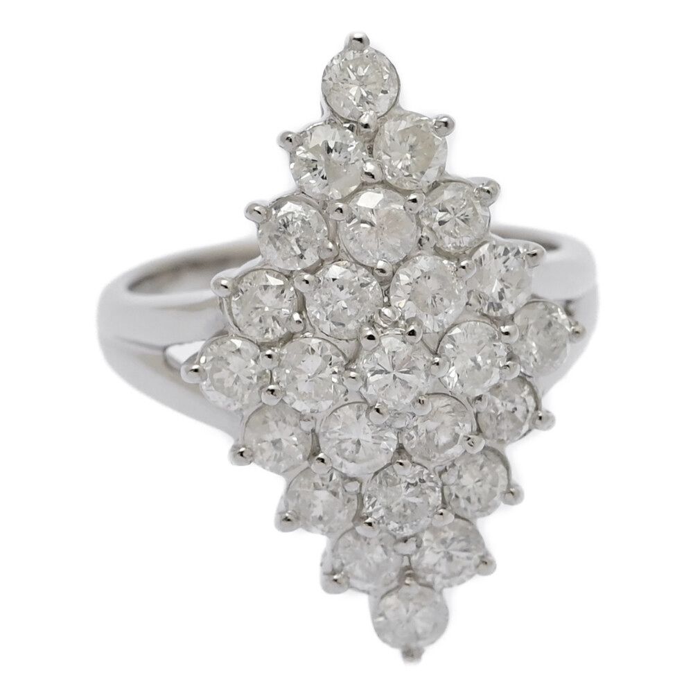2.06ct|ダイヤモンドモチーフ･ダイヤモンドリング･指輪|Pt900-8.9g|12号| 52|プラチナ 翌日配送可 ♀ S レディース 593908 WWW_MORNINGWALKER_COM