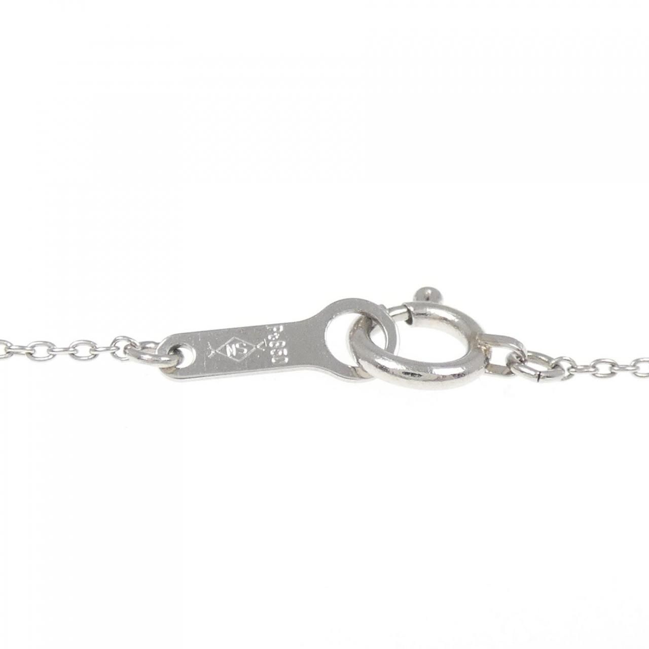 T*O様 チャーミー　Pt850/900 ハート型ネックレス PT900/PT850 ハート ダイヤモンド ネックレス 0.45CT - メルカリ