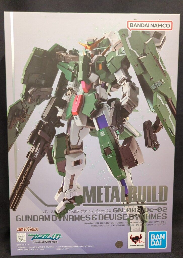 BANDAI SPIRITS METAL BUILD 機動戦士ガンダム00 ガンダムデュナメスu0026デヴァイズデュナメス