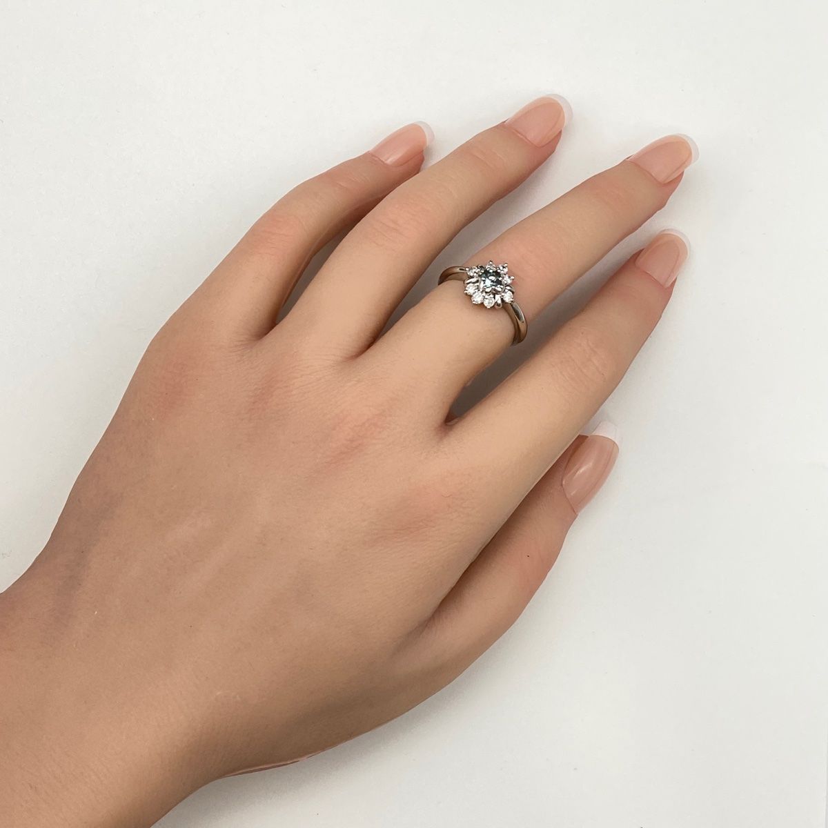 アレキサンドライト デザインリング プラチナ メレダイヤ 指輪 リング 12号 Pt900 アレキサンドライト ダイヤモンド レディース CAMPINGPARCCENTRAL_COM