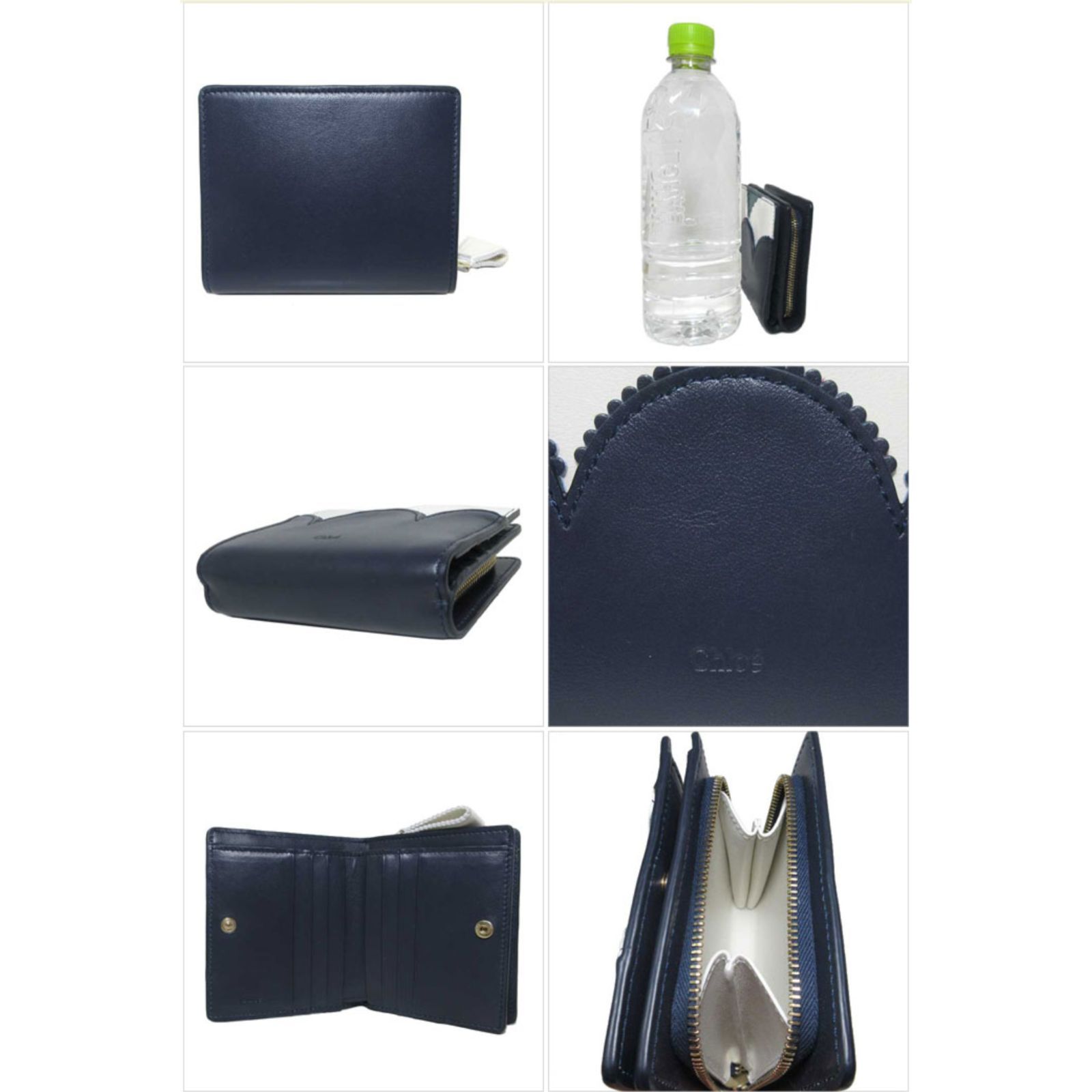 CHLOE★レディース リンダ 二つ折り財布 CHC22AP280H38 48A クロエ 二つ折り財布 Chloe リンダ レザー コンパクト