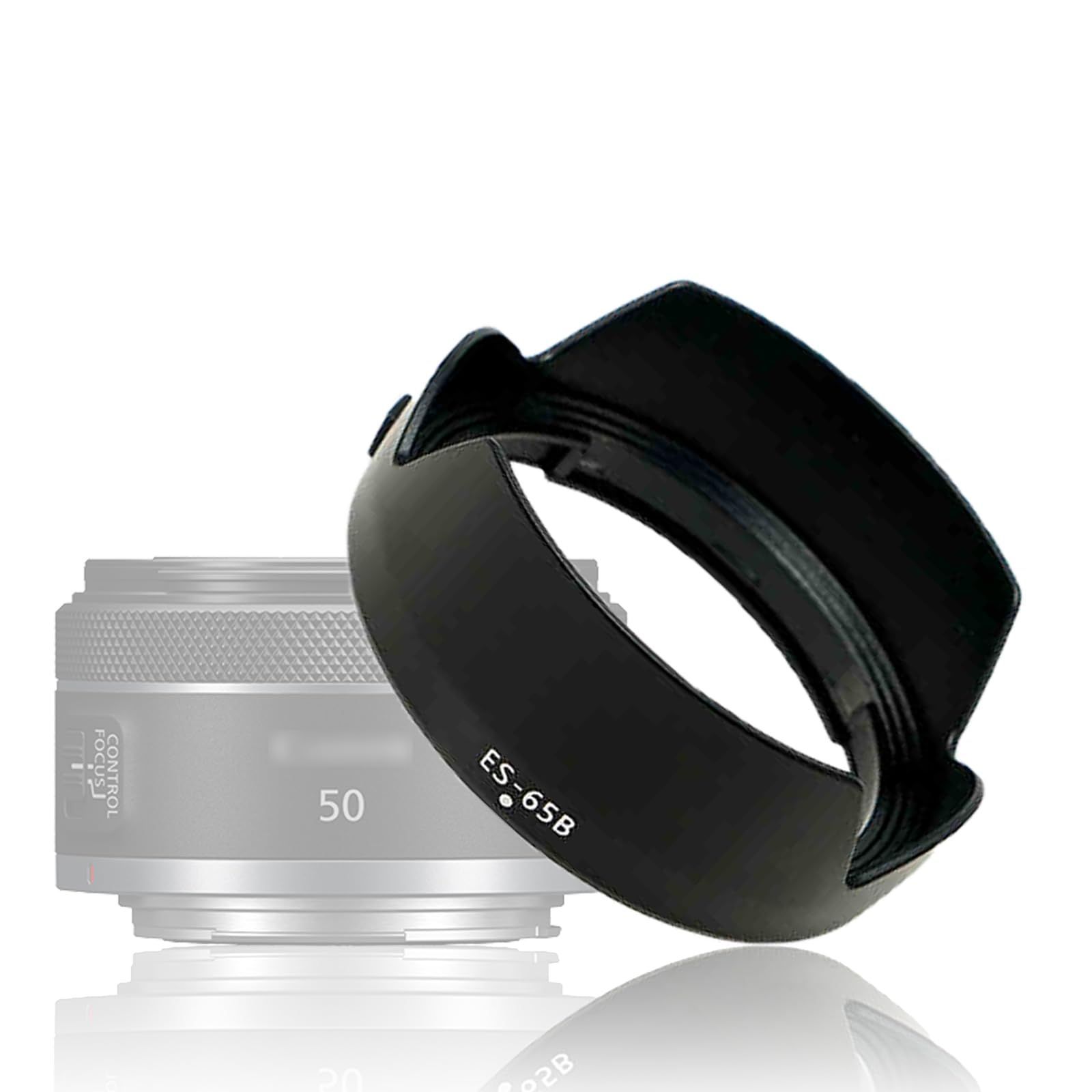 特価商品】ES-65B レンズフード互換 互換】キヤノン Canon RF 50mm 