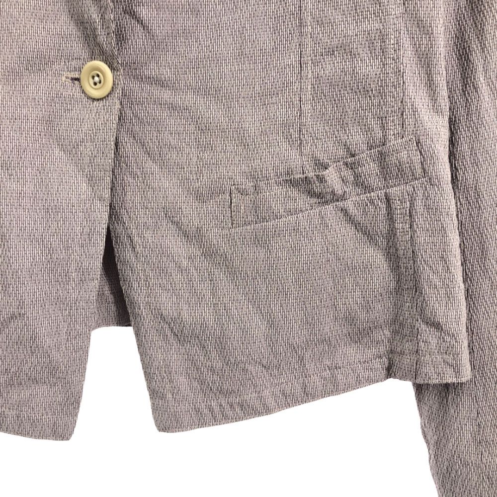 DRIES VAN NOTEN - ドリスヴァンノッテン リネンブレンド テーラードジャケット 38 パープル DRIES VAN NOTEN レディース ドリスヴァンノッテン リネンブレンド テーラードジャケット 38